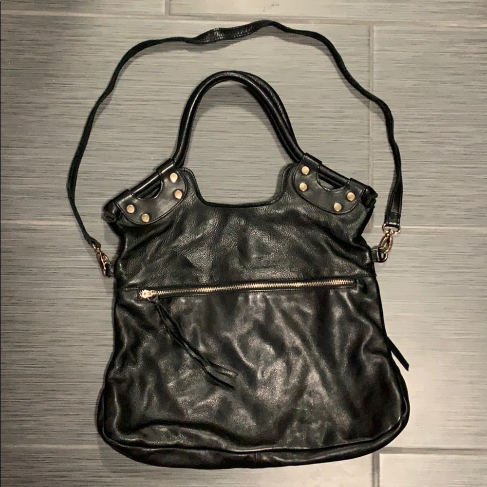 Genuine Black Leather Bag